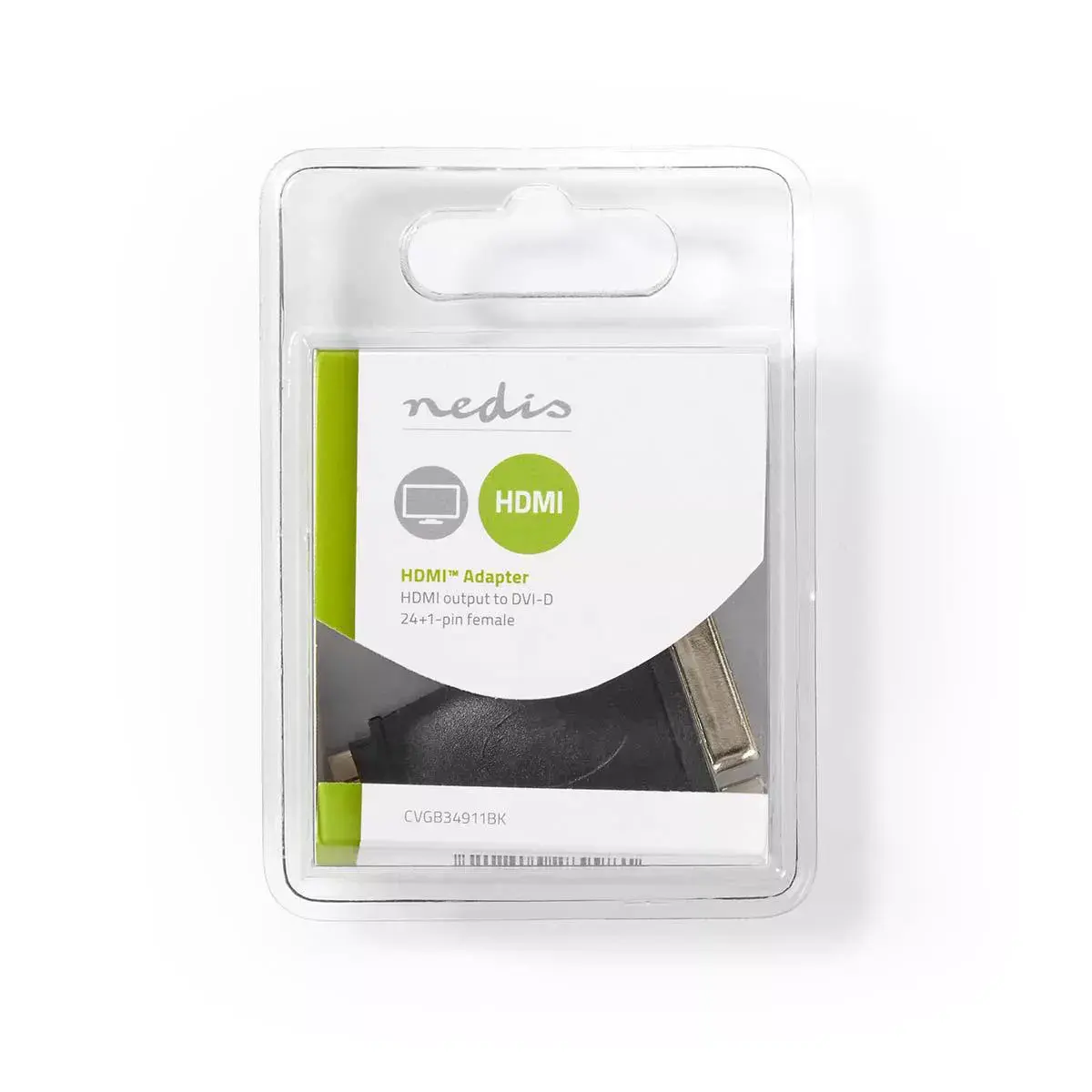 Nedis CVGB34911BK HDMI Type A to DVI‑D adapter Photo 7