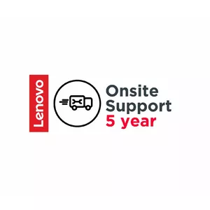 Сервисное обслуживание на месте Lenovo 5 лет Дополнительно 1 лицензия(и) 5 лет(лет)