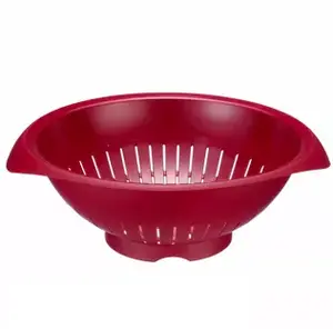 Kitchen strainer Westmark 2424227R, plastic, round, 25 cm diameter, red