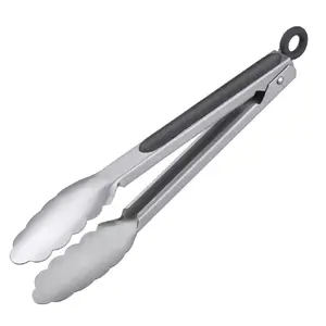 Kitchen tongs Westmark Classic Spezial Midi 275 mm — stainless steel, TPE handle