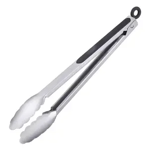 Kitchen tongs Westmark Classic Spezial Maxi 350 mm — stainless steel, TPR handle