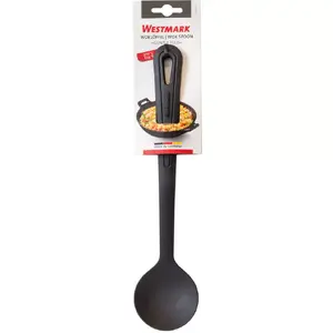 Wok spoon Westmark Gentle Plus, polyamide, length 315 mm, width 72 mm, black