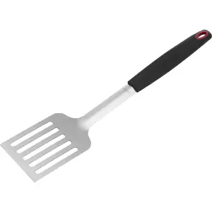 Cooking spatula Westmark 15092280 — plastic/TPE head, stainless steel handle, 430×88×25 mm, black/red