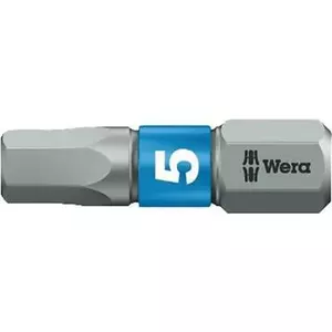 Bit for Hexagon Screws Wera 05056681001, 2 mm tip, 25 mm length
