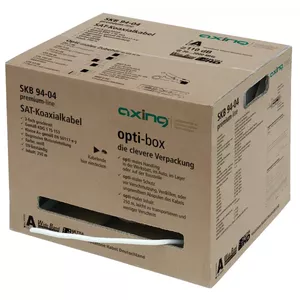 Коаксиальный кабель Axing SKB09404 250м Белый 6.6мм