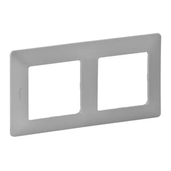 Legrand 754132 Dubultā slēdžu uzlika Alumīnijs