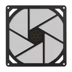 Ventilatora filtrs Silverstone SST-FF181B Neilons PVC Melns 180mm
