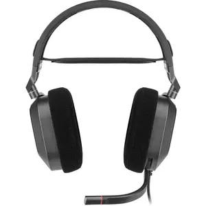 CORSAIR HS80 RGB USB Проводная игровая гарнитура Carbon Бинауральная Накладная Микрофон на штанге 20 - 40000 Гц