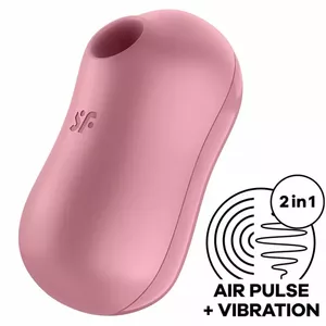 Vibrators air pulse Satisfyer Silicone Pink — uzlādējams, ūdensizturīgs, silikons, 0.234 kg