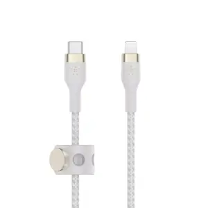 Lightning kabelis Belkin CAA011BT1MWH 1m USB C uz Lightning Balts
