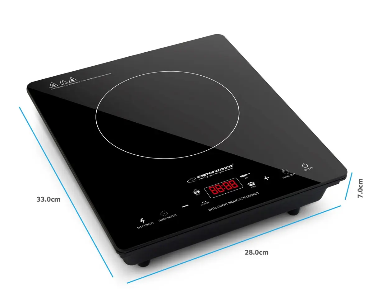 Induction hob ESPERANZA EKH009 — 1-zone 2000W Photo 4