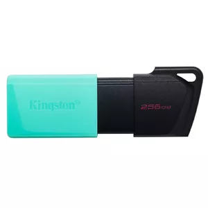 USB zibatmiņa Kingston 256GB USB3.2 Gen1 Exodia M Melna Tirkīza