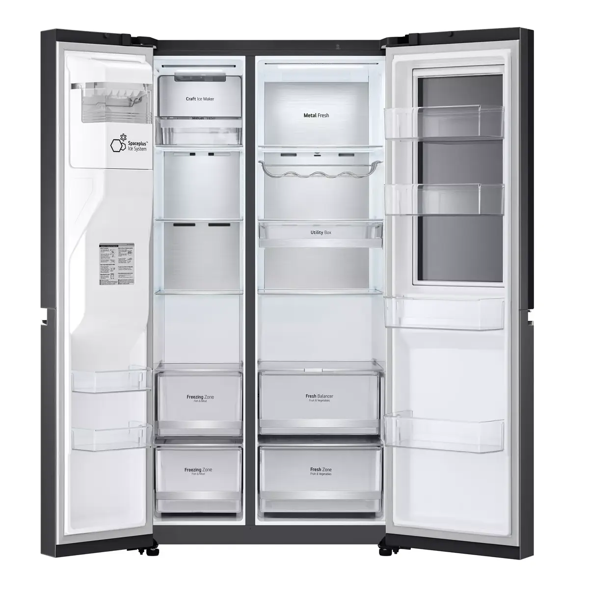 LG GSXV90MCDE InstaView ThinQ CraftIce™ fridge freezer Photo 5