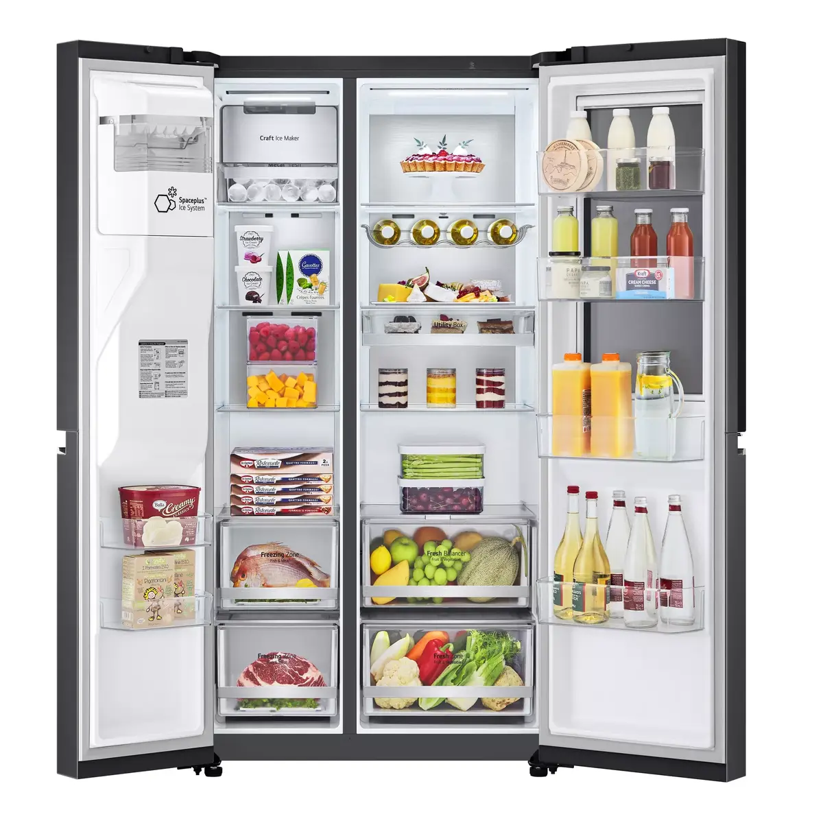 LG GSXV90MCDE InstaView ThinQ CraftIce™ fridge freezer Photo 13