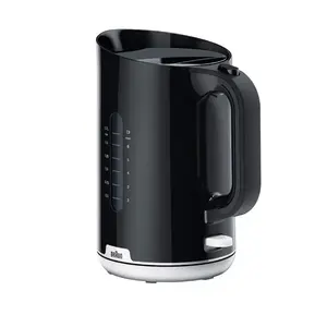 Braun WK 1100 BK Elektriskā tējkanna 1.7 L 2200 W Melna plastmasas ar automātisko izslēgšanos un pretkaļķa filtru