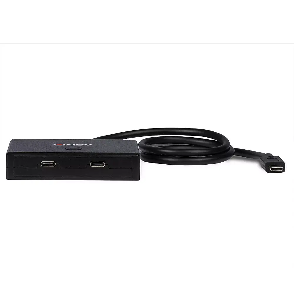 USB 3.2 Gen 2 Type C divvirzienu slēdzis Photo 2
