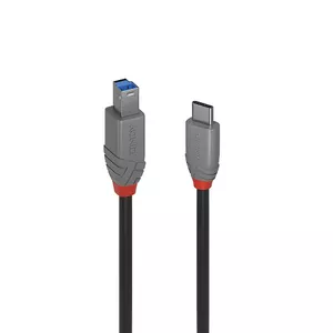 USB Cable Lindy 2m USB 3.2 Type C to B