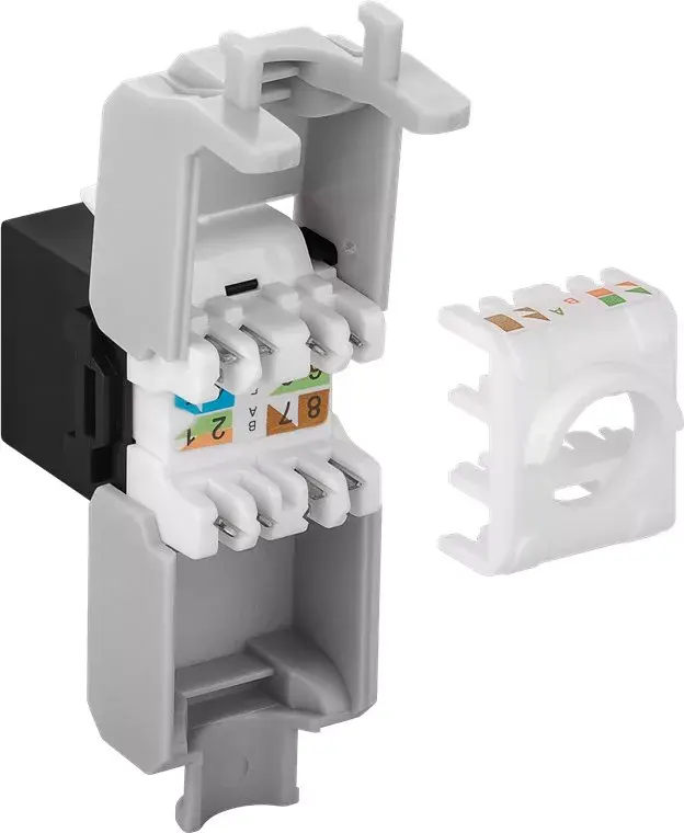 Кирпичный модуль Goobay RJ45 CAT 6A UTP Photo 3