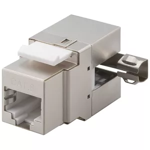 Keystone Module Goobay DS-KC-STP6-TL-A RJ45 CAT 6 STP 250 MHz Silver Flat