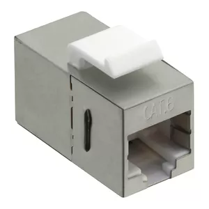 Keystone Module LogiLink NK4011 Flat Metallic White RJ45