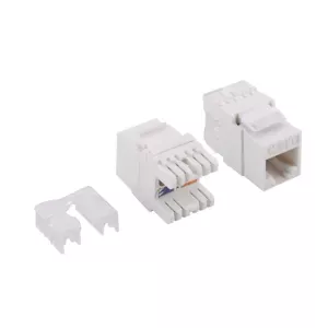 Keystone Module LogiLink NK4005 Flat White RJ-45