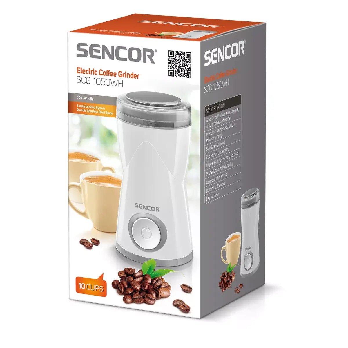 Coffee grinder Sencor SCG 1050WH Photo 2