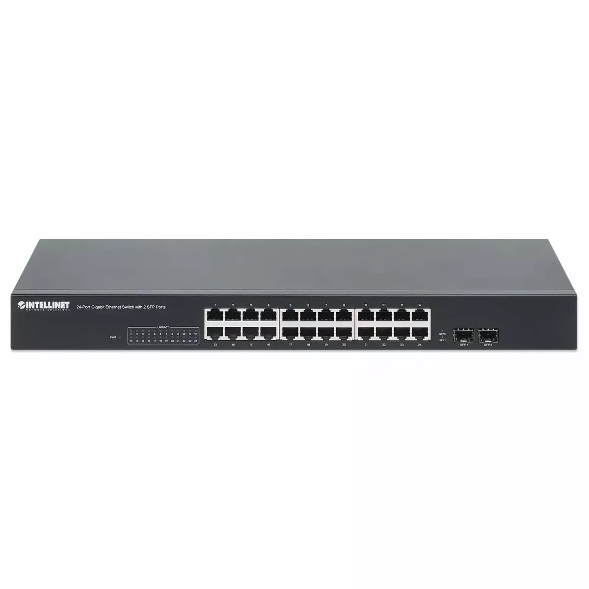 Intellinet 24-Port Gigabit Switch 2xSFP Photo 2
