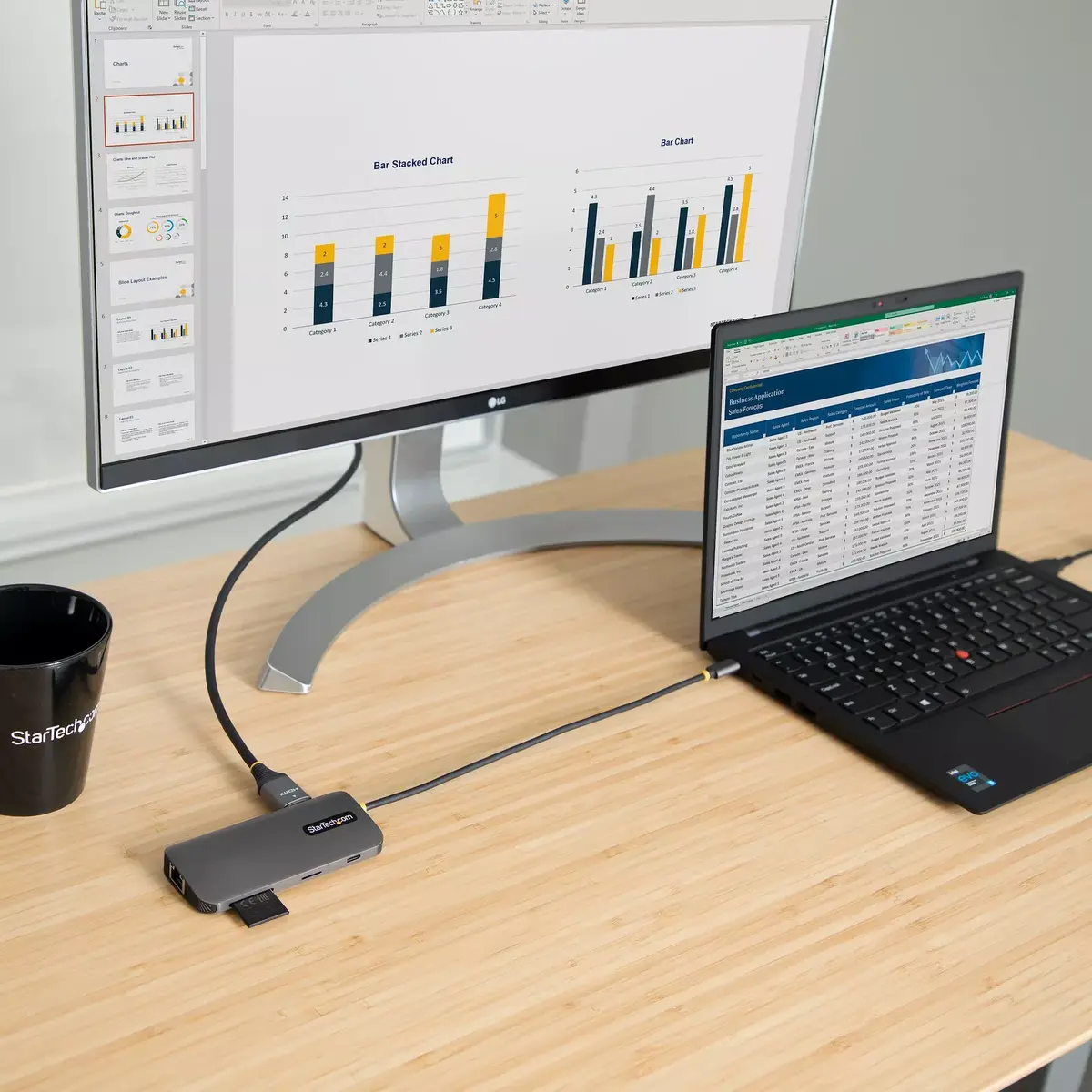 StarTech USB‑C daudzfunkcionālais adapters 4K@60Hz Photo 9