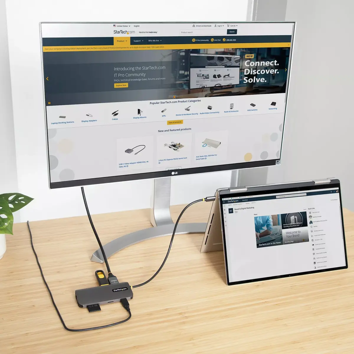 StarTech USB‑C daudzfunkcionālais adapters 4K@60Hz Photo 10