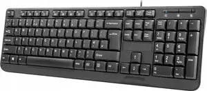 Wired keyboard NATEC Triline Trout NKL-1460 with CZ/SK layout, slim multi NKL-1460