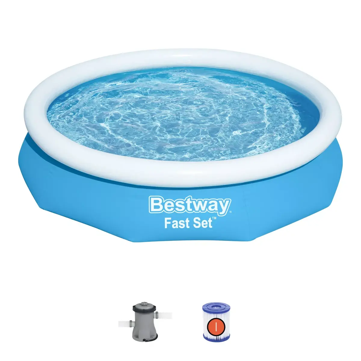 Gaisa baseins Bestway Fast Set 3.05m x 66cm Photo 9