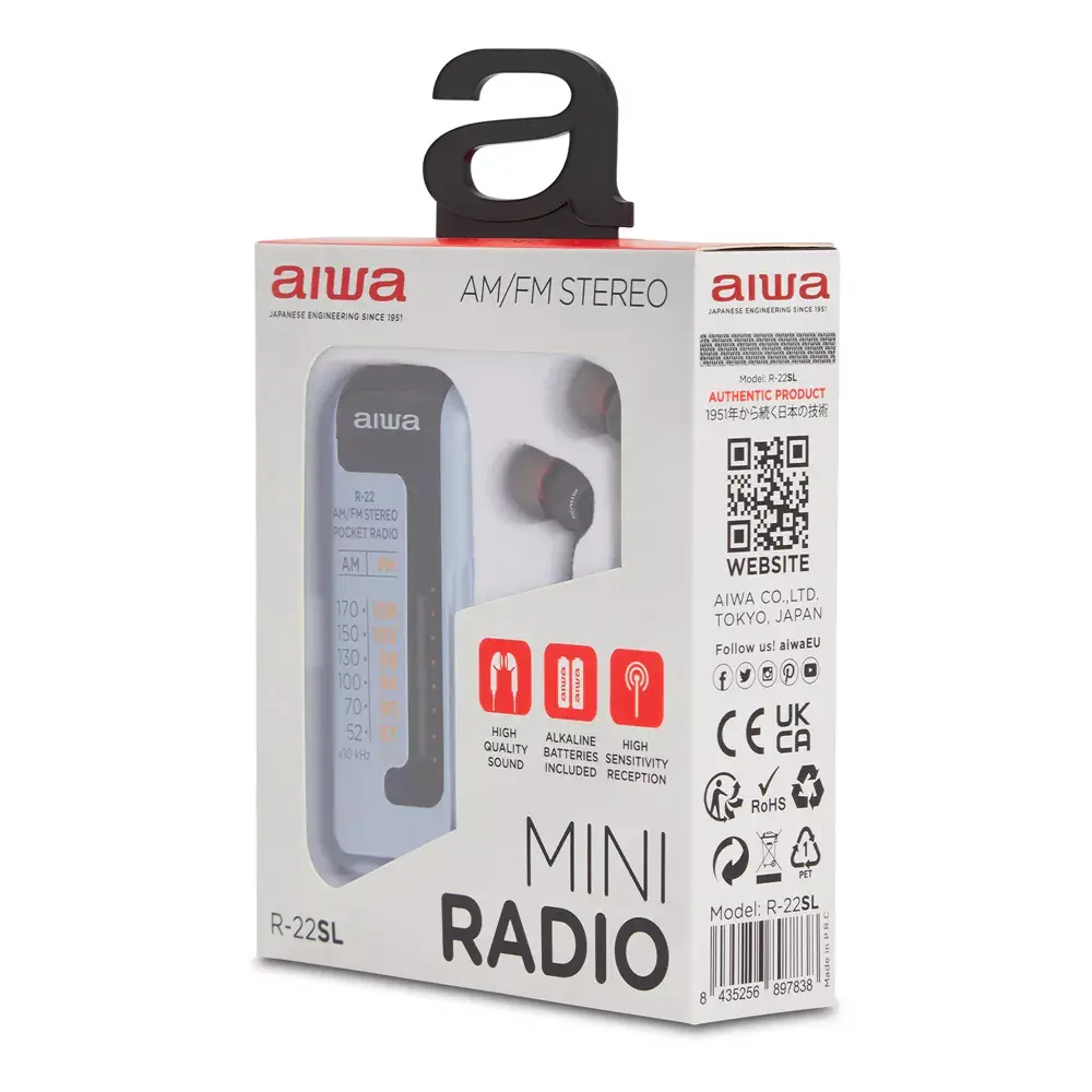 Pārnēsājamā radio Aiwa R-22SL Photo 11