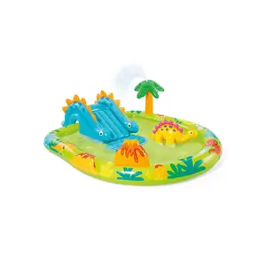 Inflatable pool Intex 57166NP — Oval children’s above-ground pool 191×152×58 cm