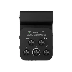 Audio mikseris Roland GO:MIXER PX 11 kanāli Melns Balts