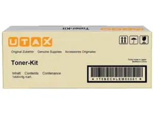 Utax CK-8530K Original Black Toner Cartridge for 2508 ci, 25000 Pages Yield