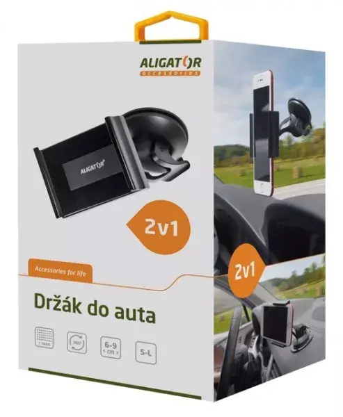 Пассивный автомобильный держатель ALIGATOR HA02 для смартфонов Photo 5