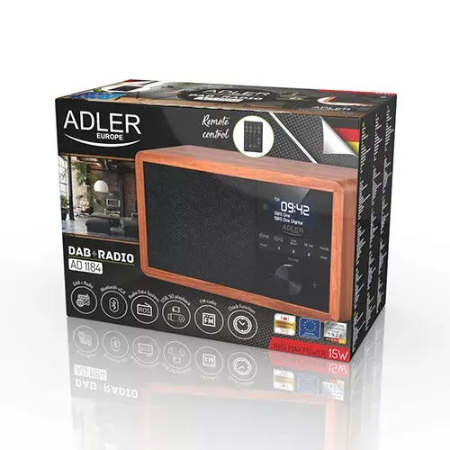Adler AD 1184 pārnēsājams radio DAB+/FM/AM Photo 7