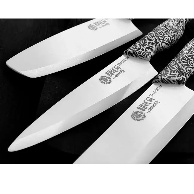 Samura Inca Ceramic Knife Set 3-Piece Photo 2
