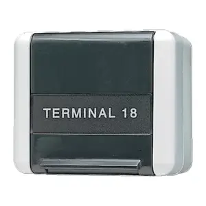 Outlet box JUNG 854 W — installation box 75×86×58 mm, for flush mounting, black/white