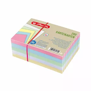 Карточка индексная Herlitz 50041145 Многоцветная