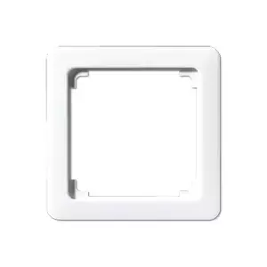 Wall switch module JUNG CD 590 Z WW White — thermoplastic, screwless design