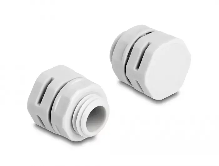 DeLOCK Ventilation Plug M12 grey 2 pcs Photo 4