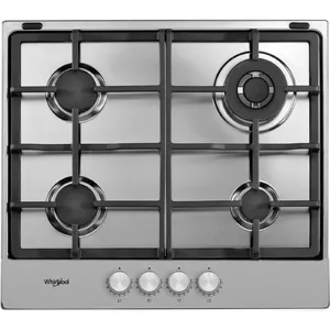 Whirlpool TGML 661 IX Stainless steel Built-in 58 cm Gas 4 zone(s)