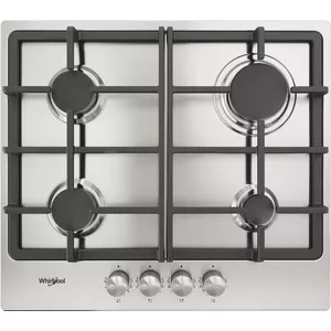 Iebūvējamā gāzes plīts virsma Whirlpool TGML 660 IX, 4 zonas, rotējošā vadība