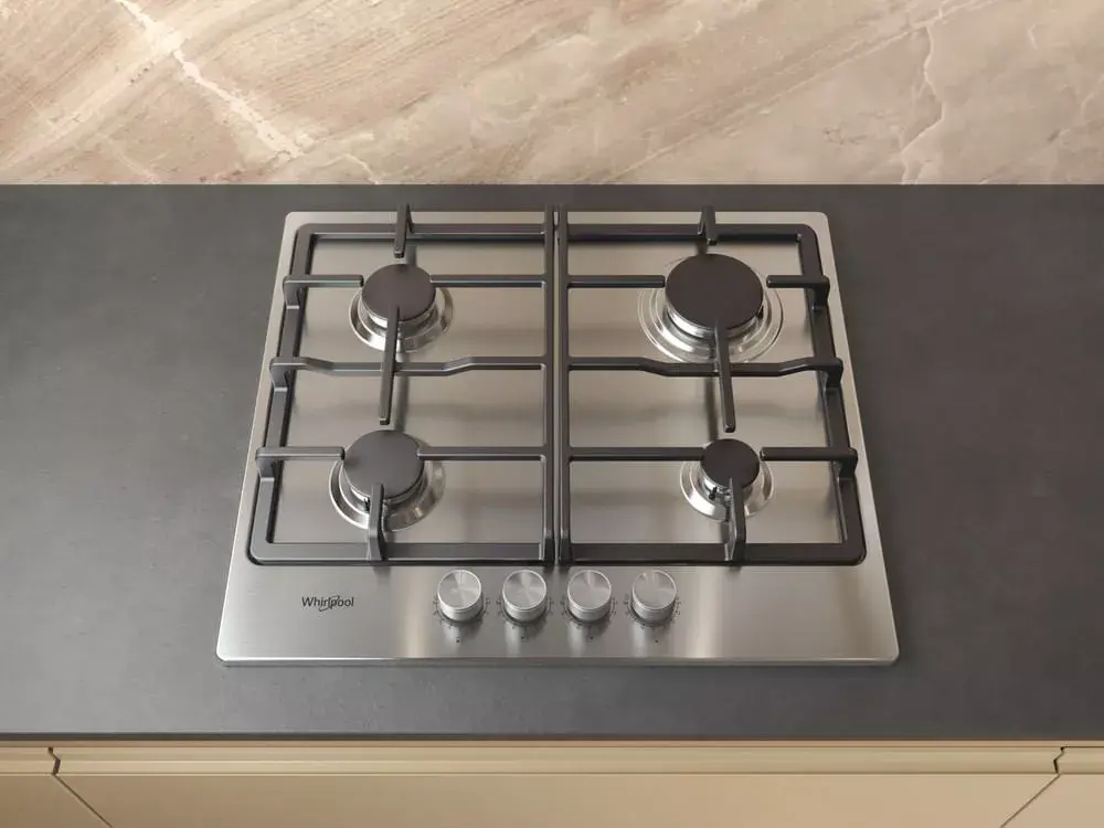 Iebūvējamā gāzes plīts virsma Whirlpool TGML 660 IX Photo 6