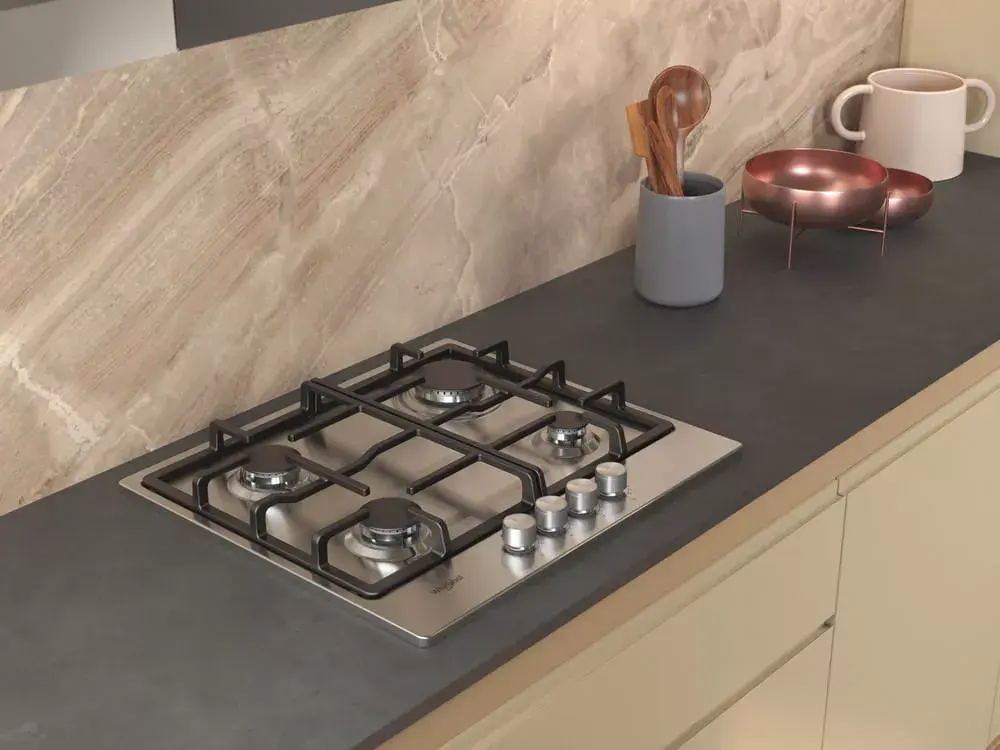 Iebūvējamā gāzes plīts virsma Whirlpool TGML 660 IX Photo 7