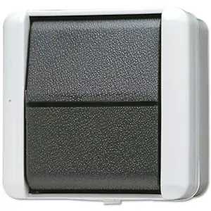 Переключатель-рав rocker Jung 807 W — проводной, корпус из термопласта, 250 В AC, 10 А