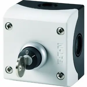 Eaton M22-WRS/KC11/I Key-Operated Switch Actuator IP66 Black and Grey