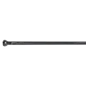 ABB TY26MX Parallel Entry Cable Ties, Nylon Polyamide, Black, 1000 Pieces