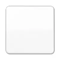 Flush-mount ceiling light cover JUNG CD 590 WW, white, IP44 splash-proof for 4071.02/4071.01 LED